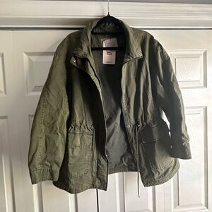 Army Green Levi Jacket